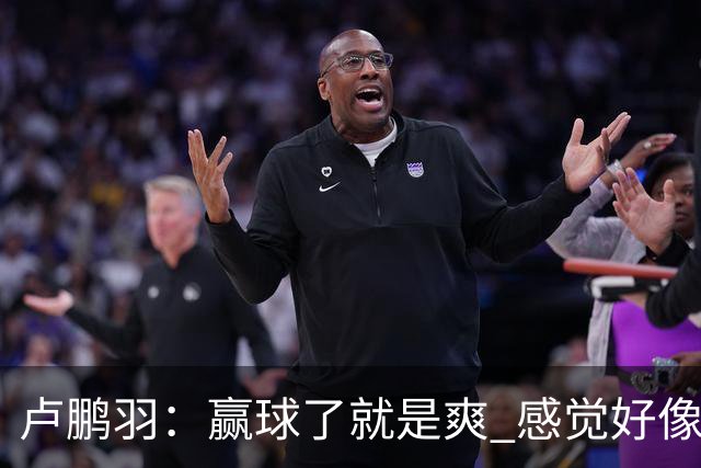 卢鹏羽：赢球了就是爽 感觉好像憋了一口气上不来 终于上来了