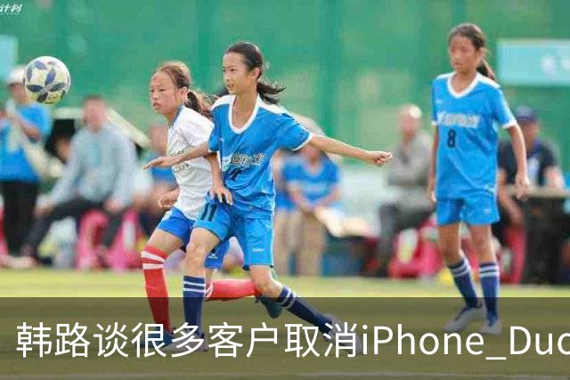 韩路谈很多客户取消iPhone Duo订单：1.6万元起售不便宜 还有内屏亮线等问题